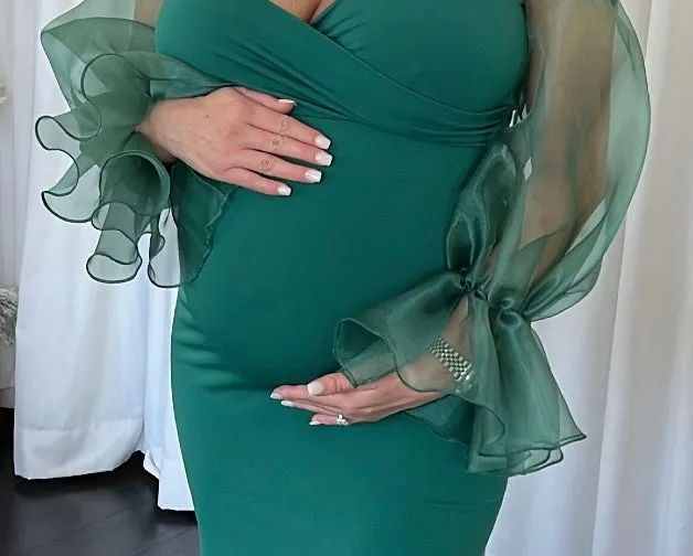 Arpi Gown Full-Length Maternity Dress