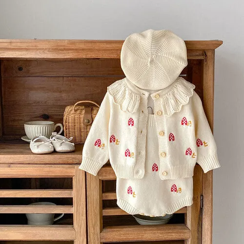 Baby Girls 2PCS Sweater Set