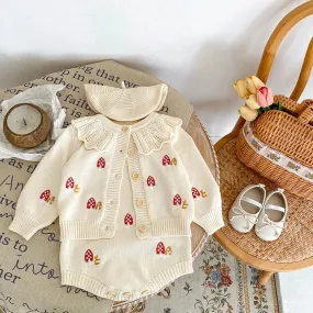Baby Girls 2PCS Sweater Set