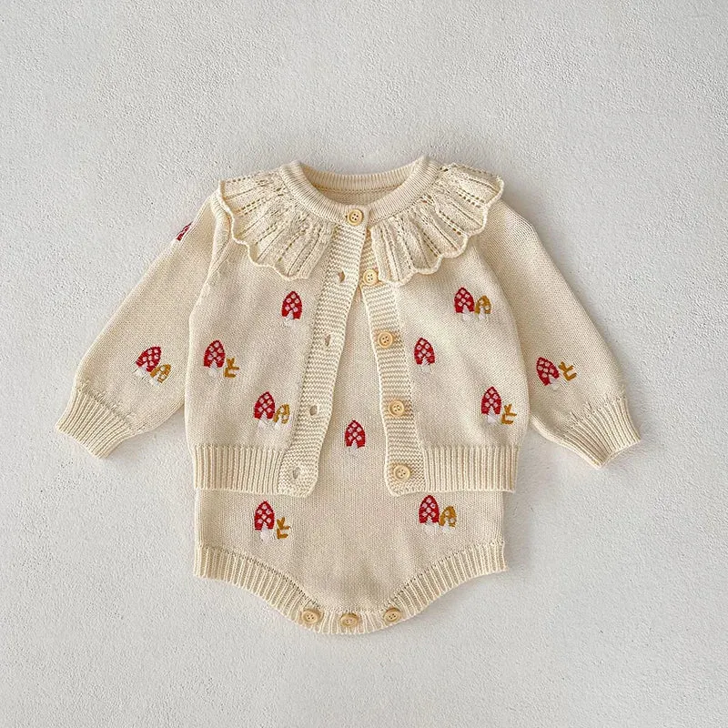 Baby Girls 2PCS Sweater Set