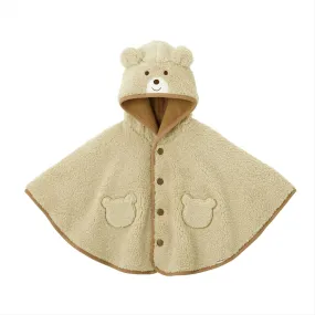 Beary Boa Fleece Poncho