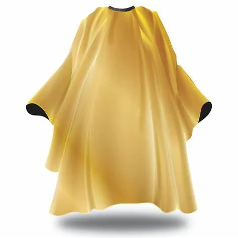 Black Ice Professional Barber Cape El Dorado