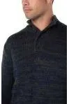 Button Mock Neck Sweater