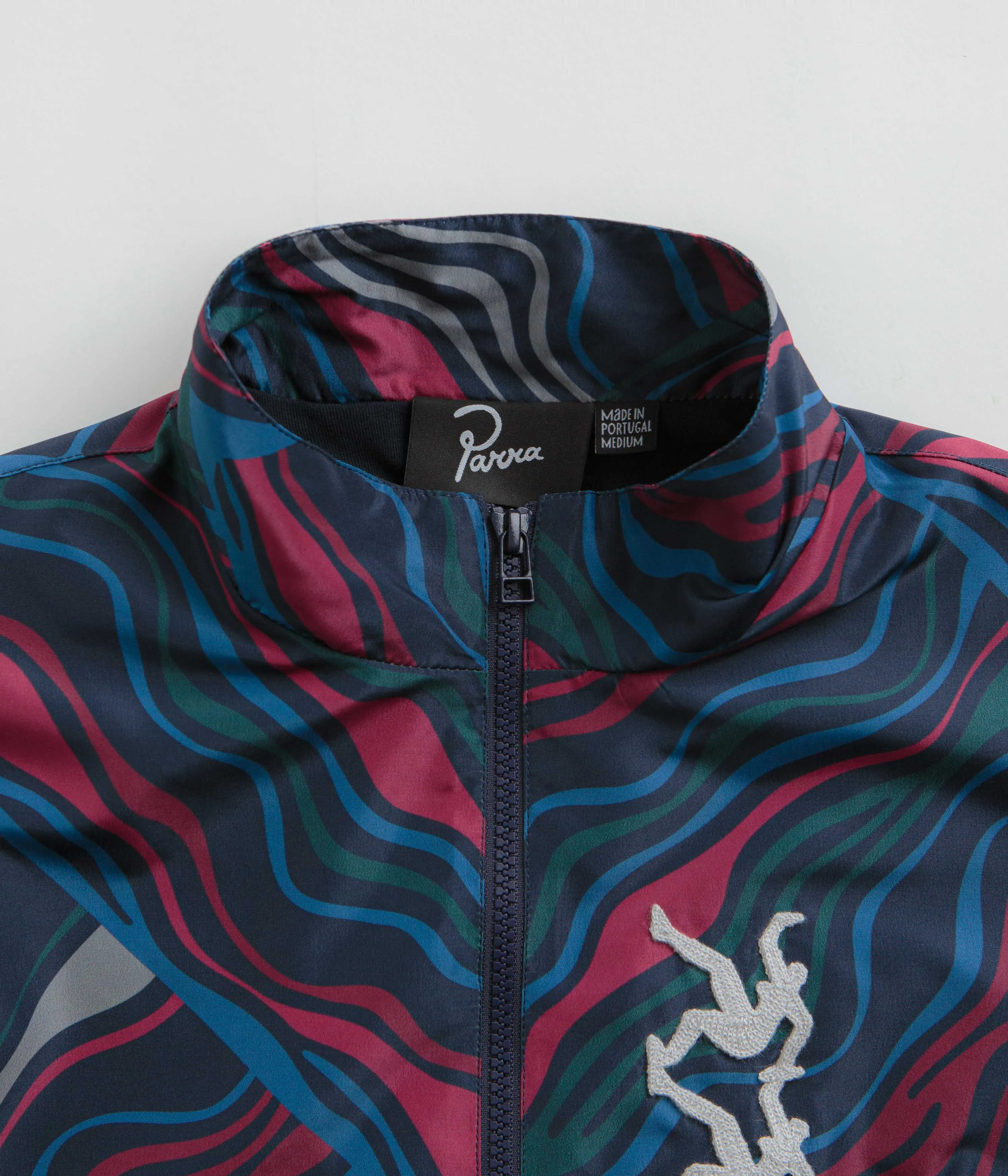 by Parra Track Flow Track Jacket - Navy Blue