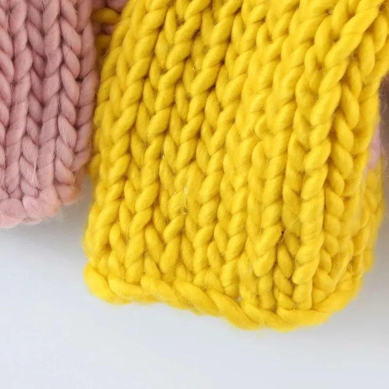 Casual Colorblock Cropped Sweater