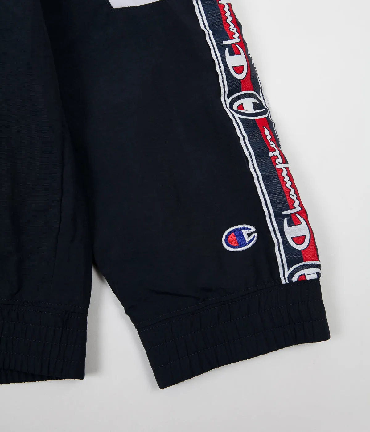 Champion Full Zip Tracksuit Jacket - Navy / Lilac / White