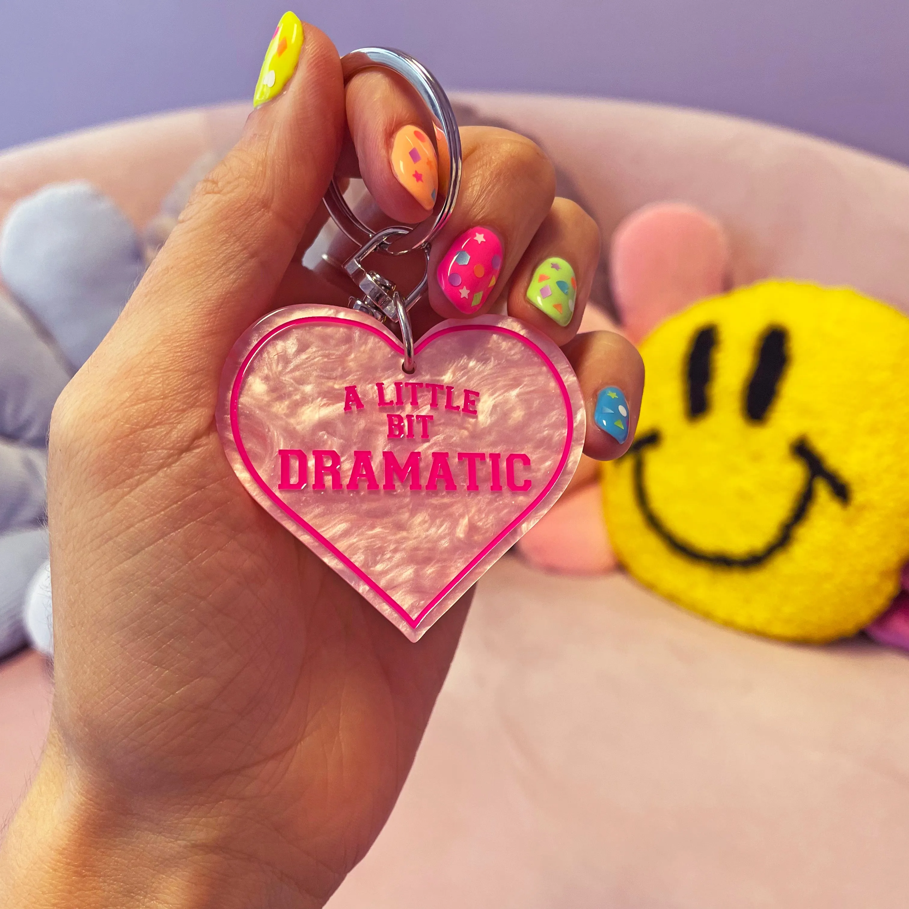 Dramatic Keychain