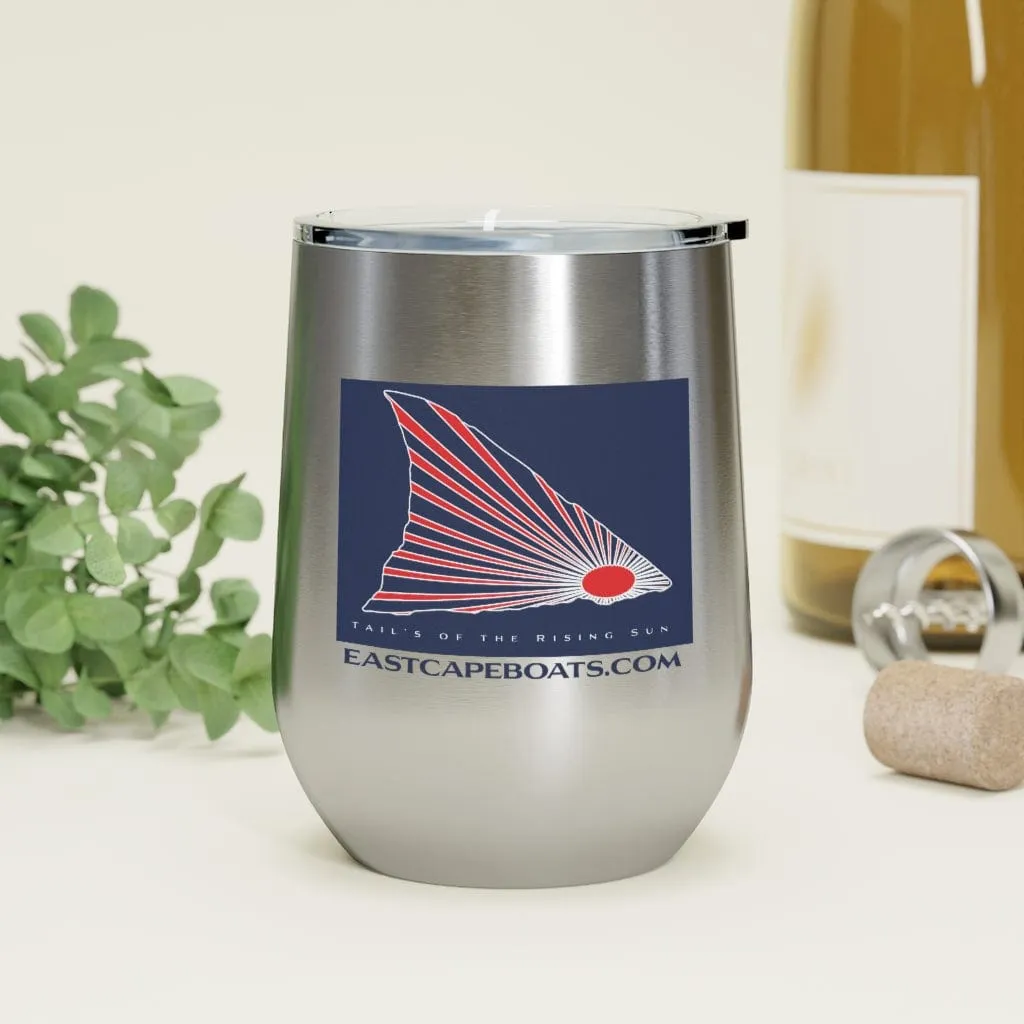 East Cape Tails of the Rising Sun 12oz Insulated Wine Tumbler