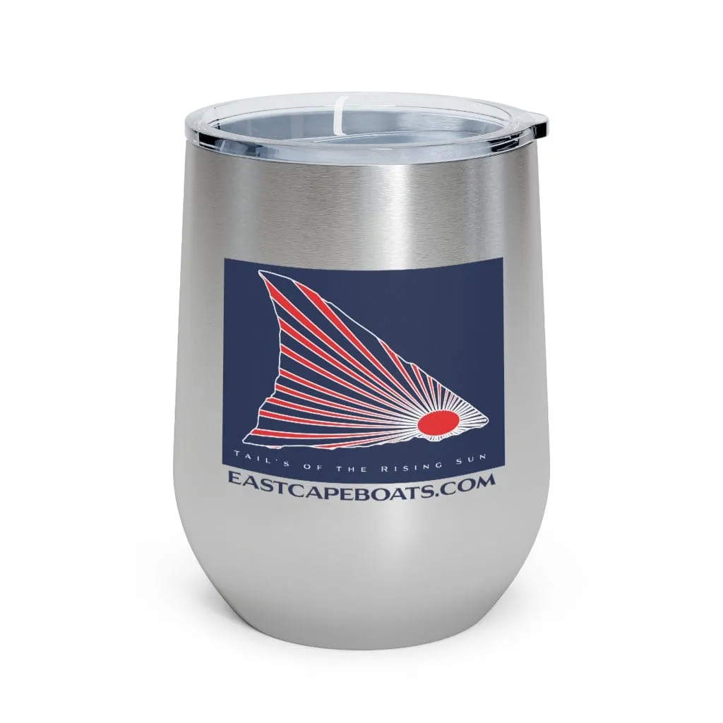 East Cape Tails of the Rising Sun 12oz Insulated Wine Tumbler
