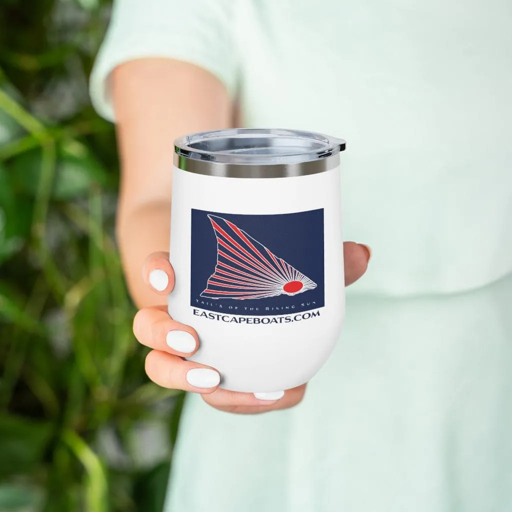 East Cape Tails of the Rising Sun 12oz Insulated Wine Tumbler