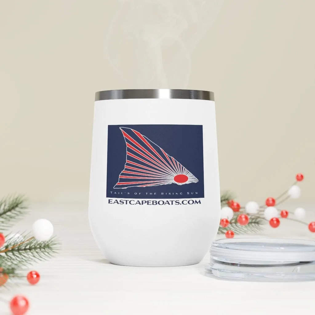 East Cape Tails of the Rising Sun 12oz Insulated Wine Tumbler