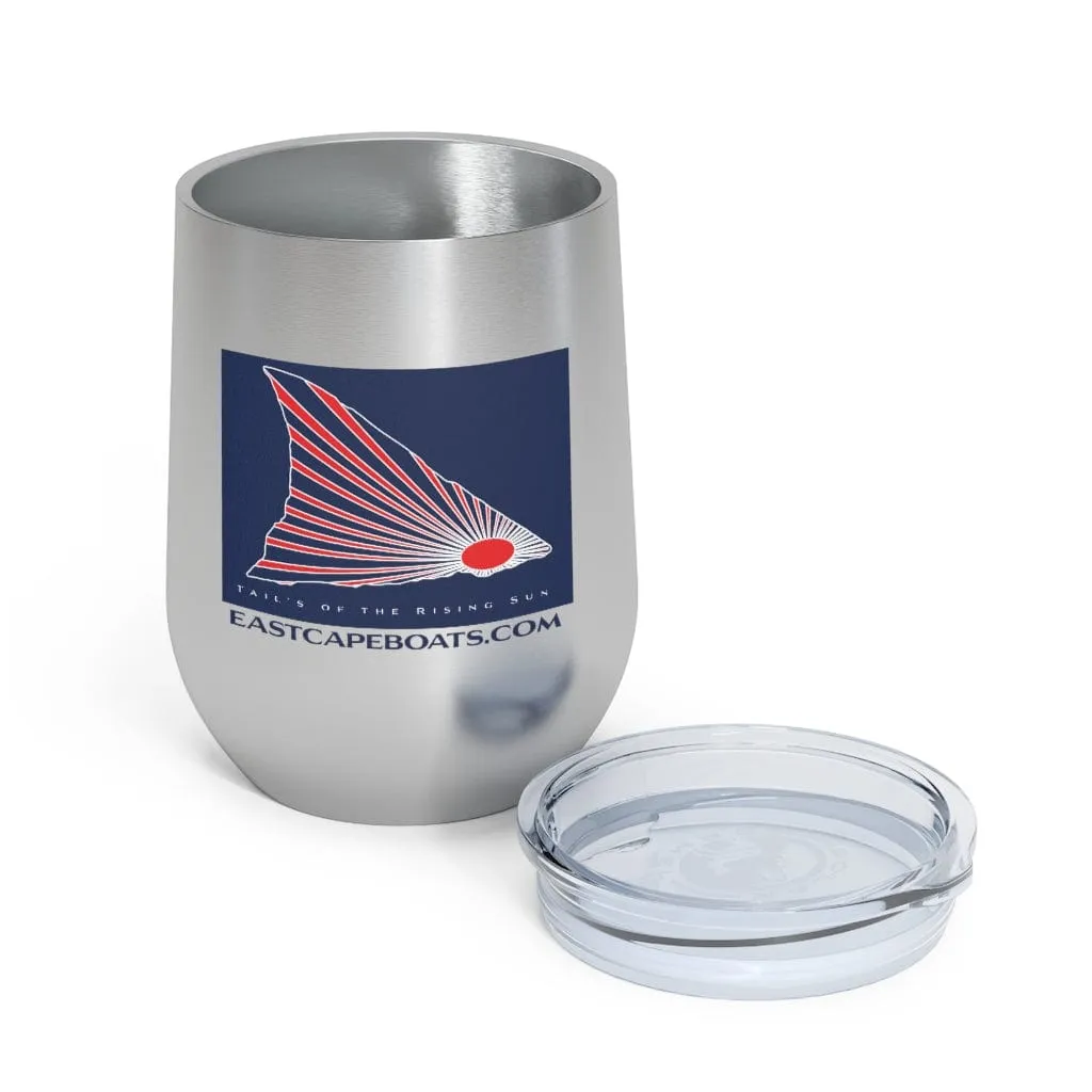 East Cape Tails of the Rising Sun 12oz Insulated Wine Tumbler