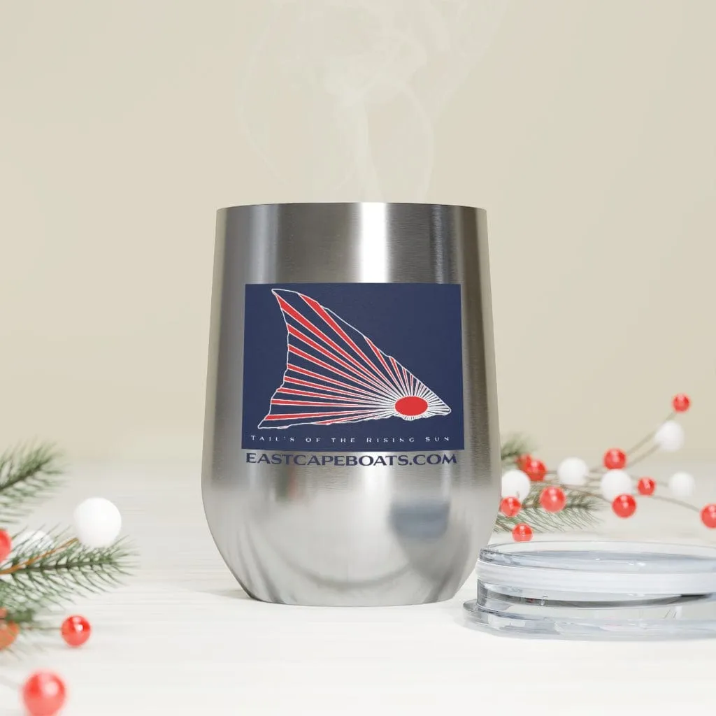 East Cape Tails of the Rising Sun 12oz Insulated Wine Tumbler