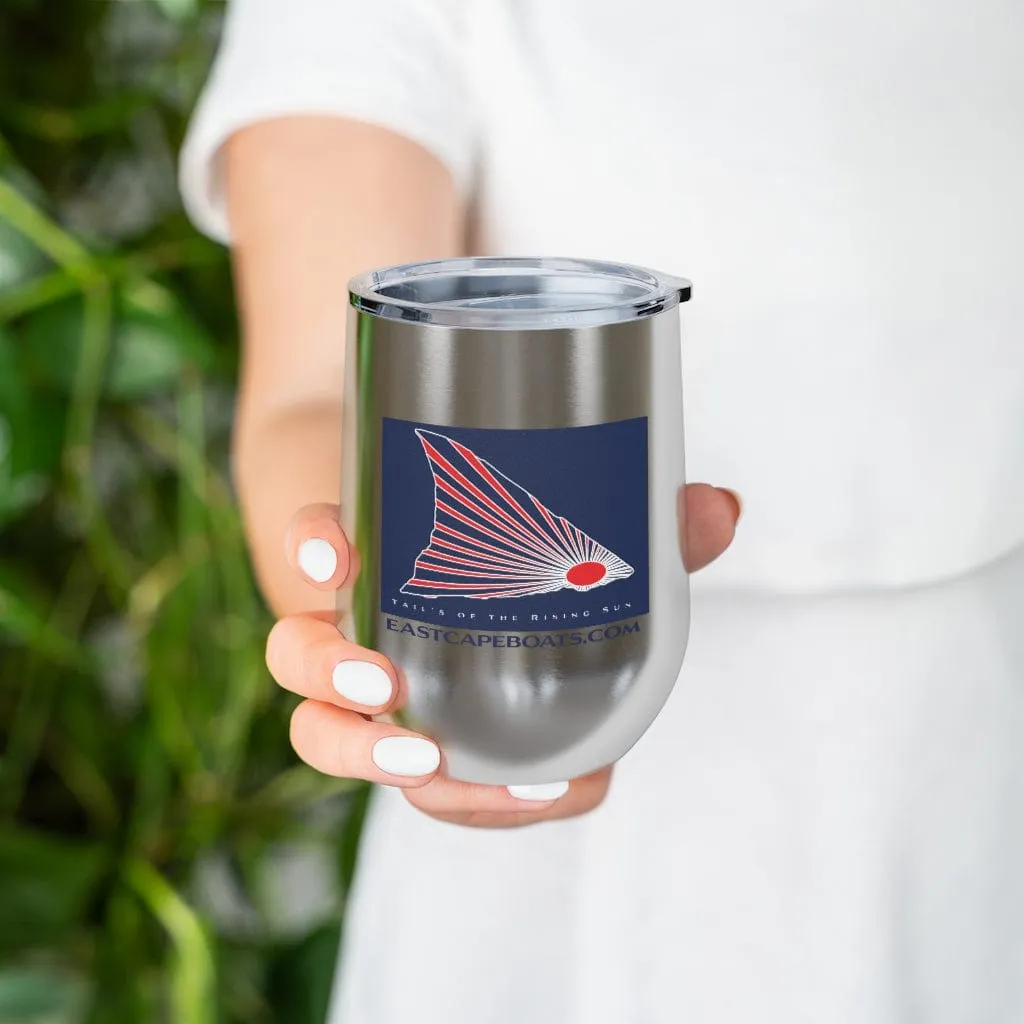 East Cape Tails of the Rising Sun 12oz Insulated Wine Tumbler