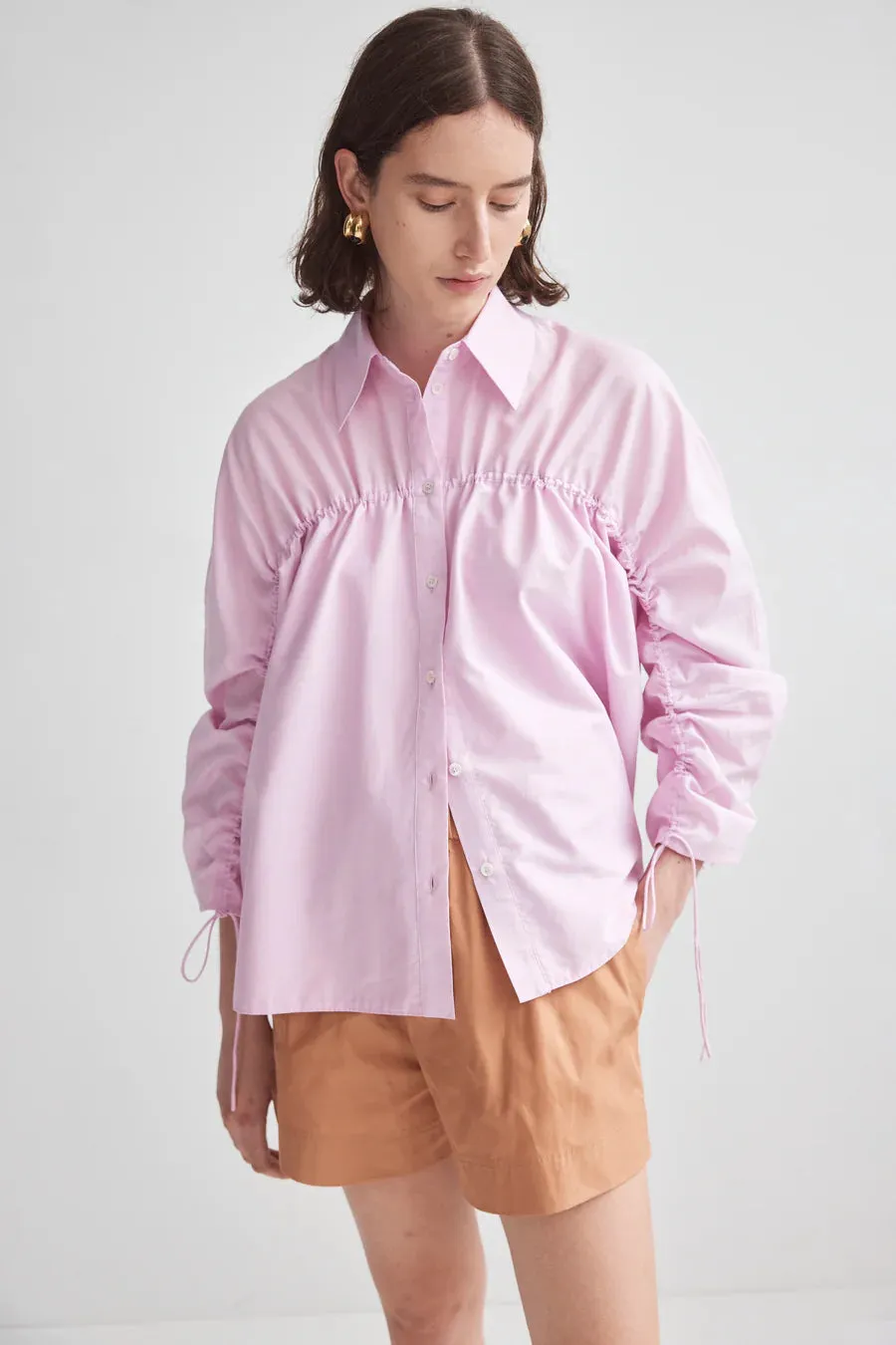 Emmie Shirt in Flamingo