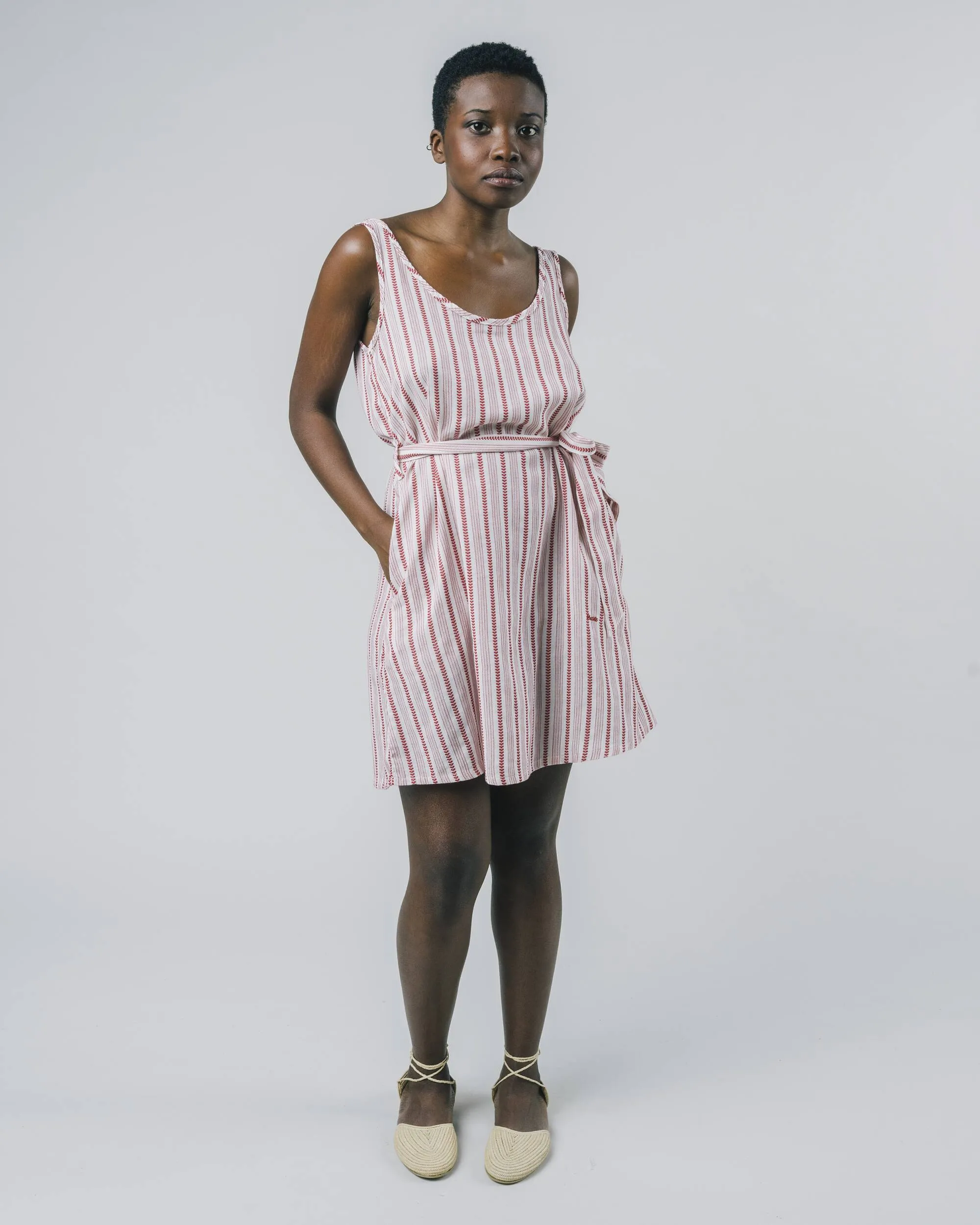 Ethnic Stripe Dress