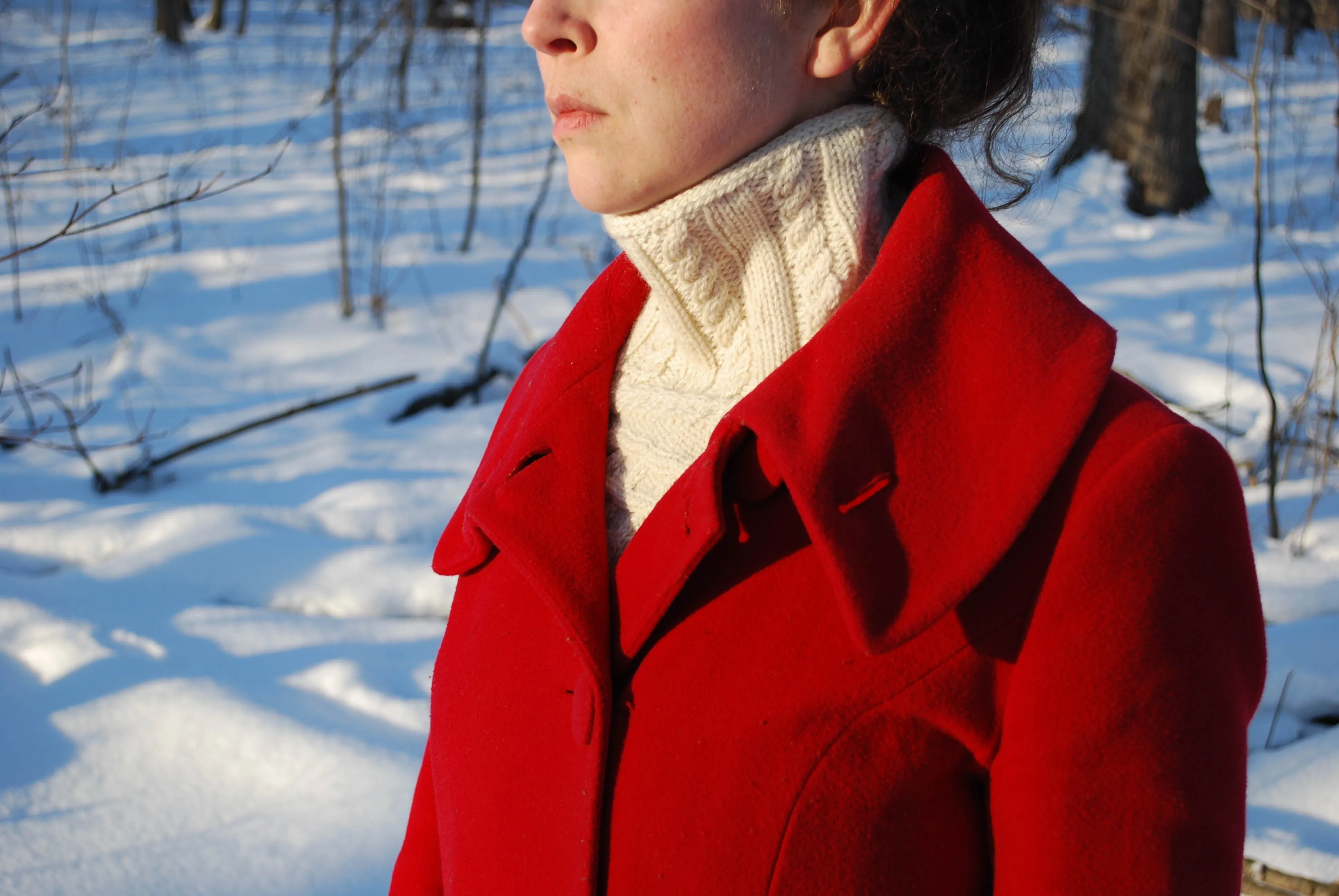 Fenestrella Cowl Knitting Pattern (PDF) by Phibersmith Designs