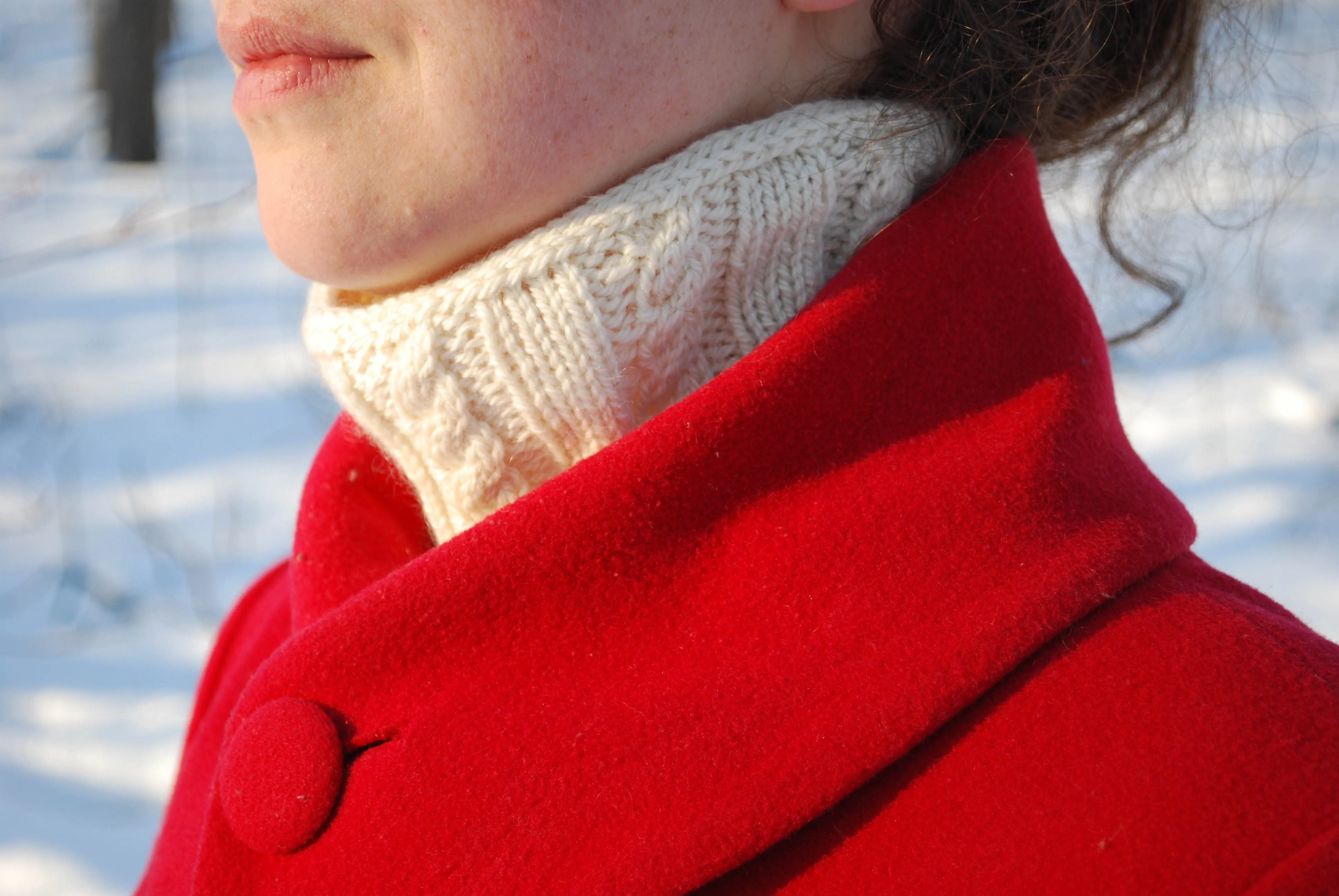 Fenestrella Cowl Knitting Pattern (PDF) by Phibersmith Designs