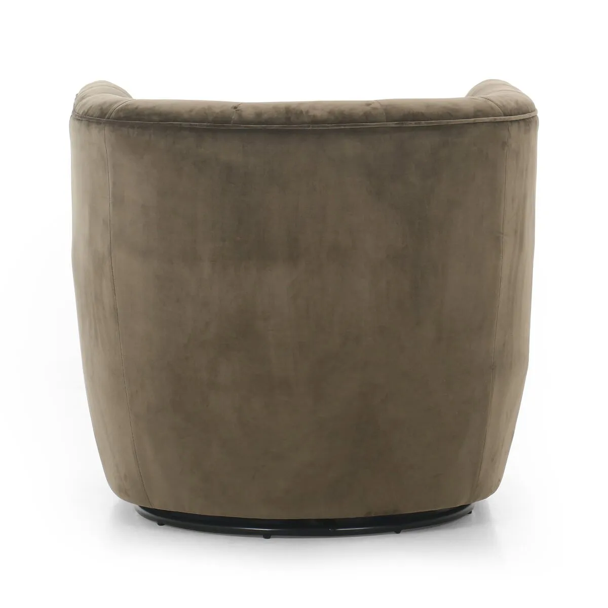 Four Hands Hanover Swivel Chair in Surrey Olive