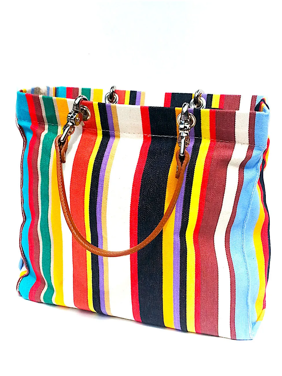 French Cotton Stripe Bags Multipstripe 3