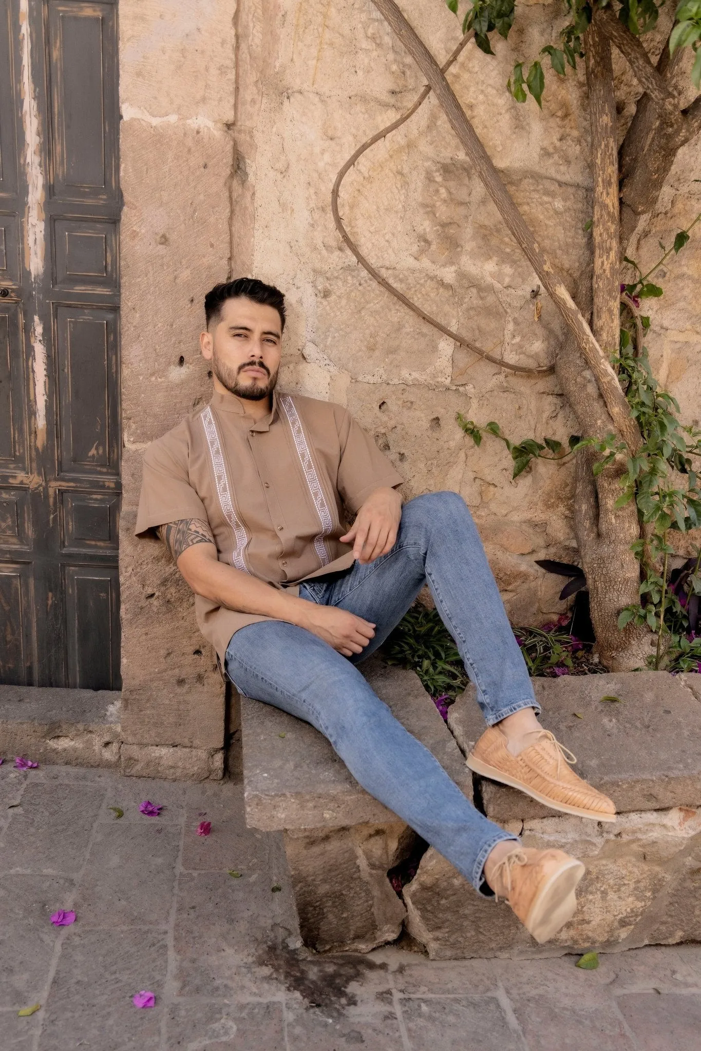 Guayabera Greca