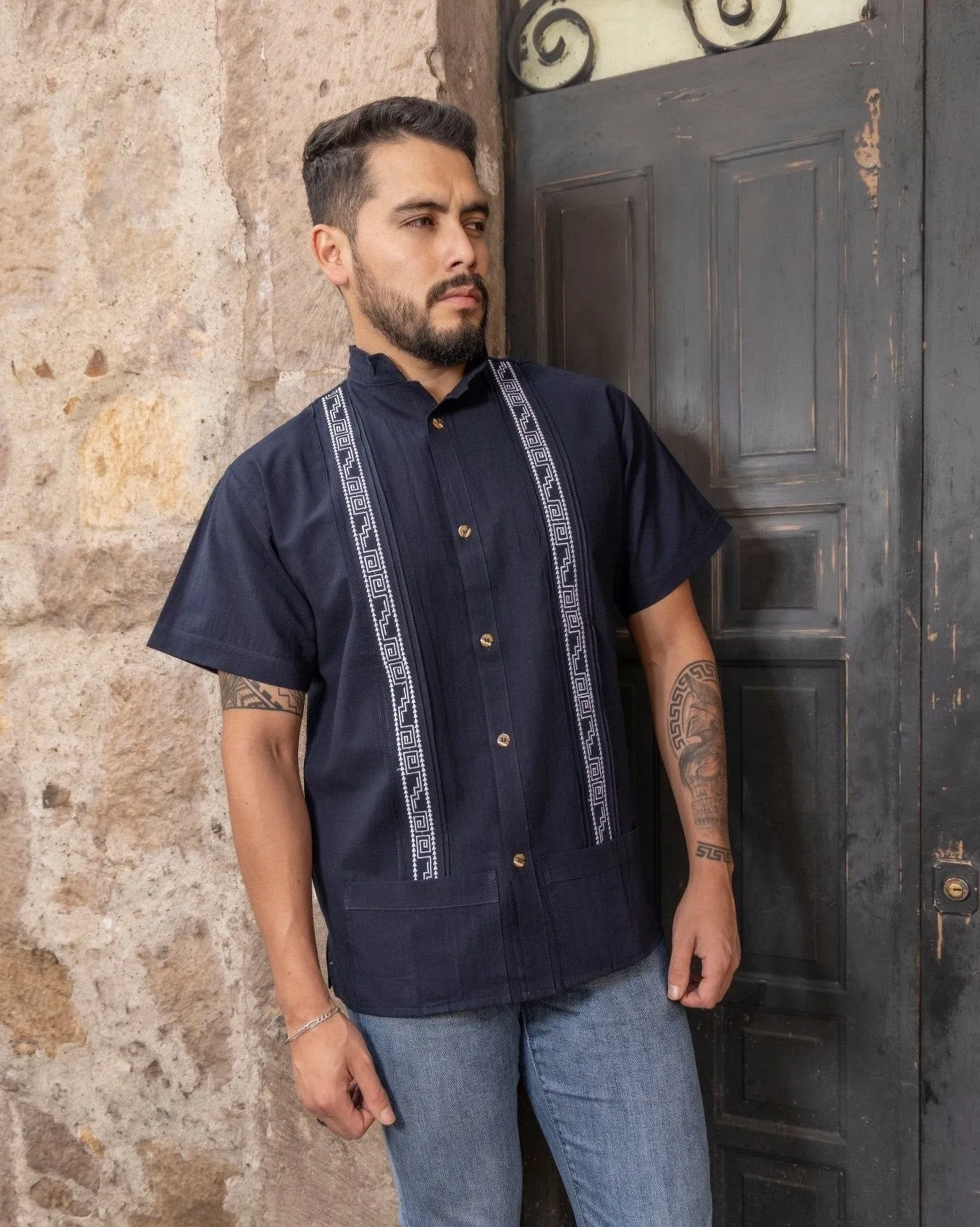 Guayabera Greca