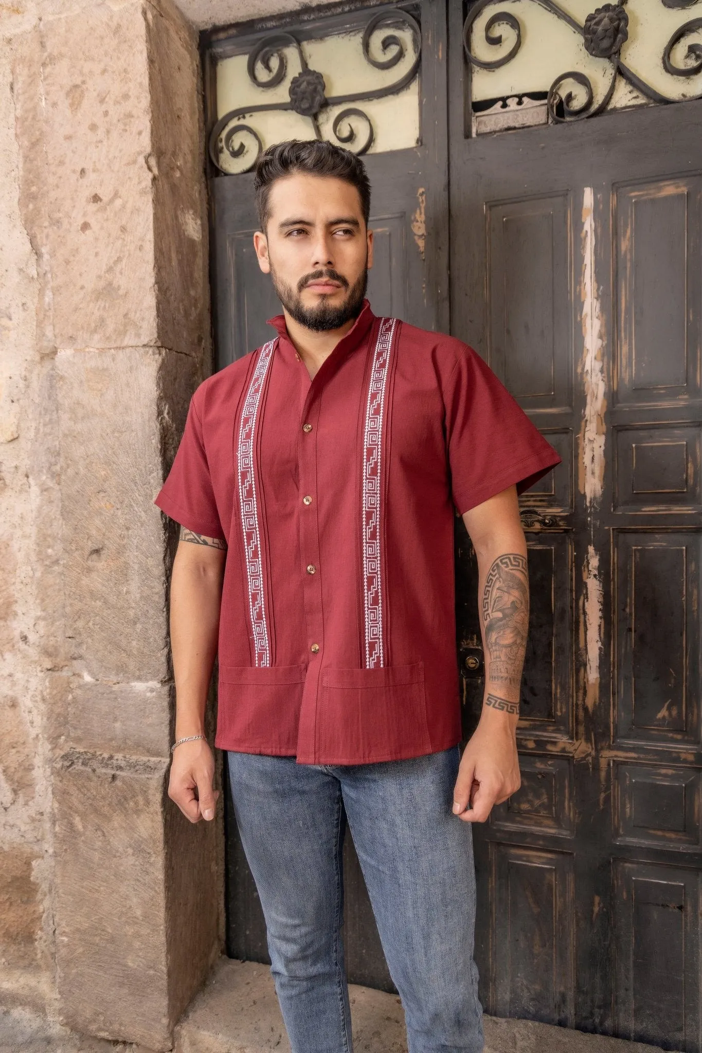 Guayabera Greca
