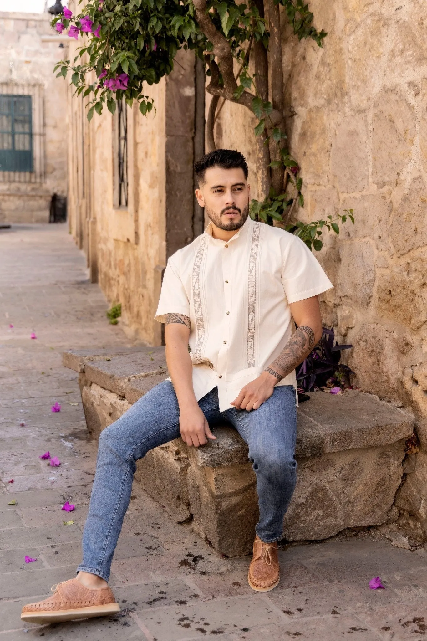 Guayabera Greca