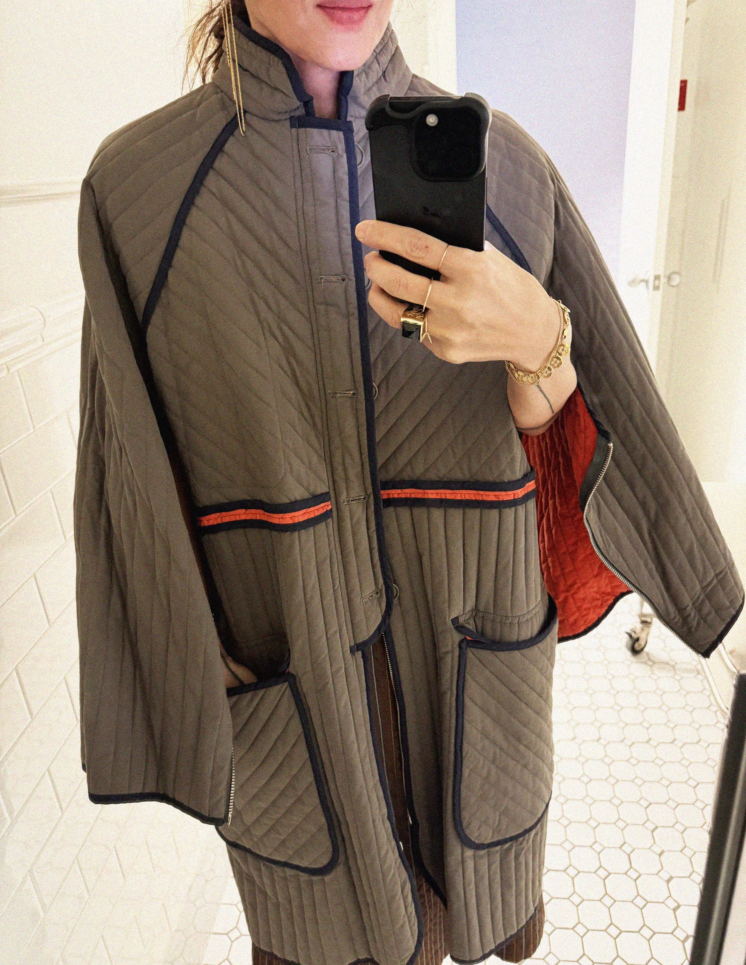 →HENRIK VIBSKOV QUILTED COAT← SANG A SELECTS