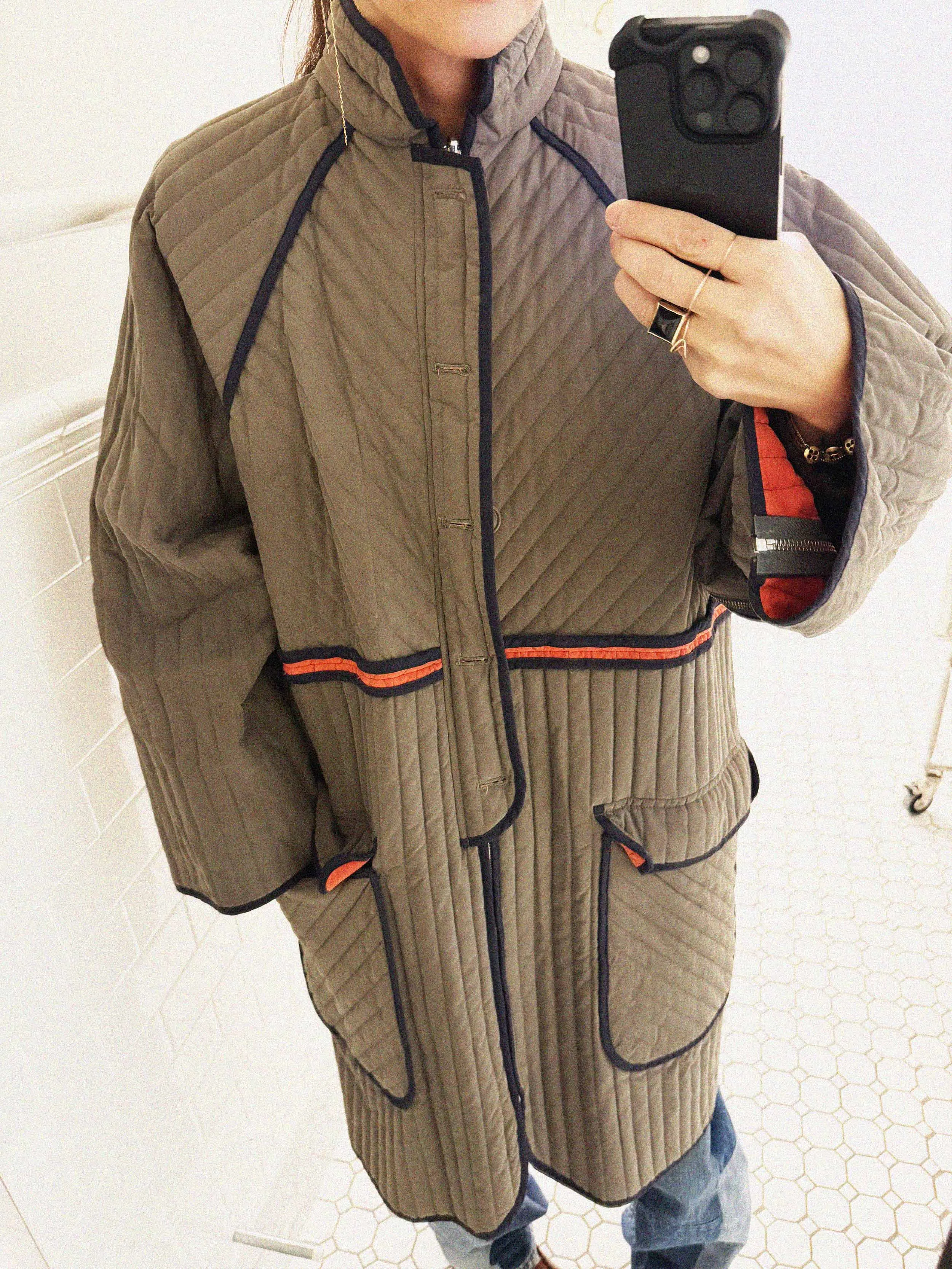 →HENRIK VIBSKOV QUILTED COAT← SANG A SELECTS