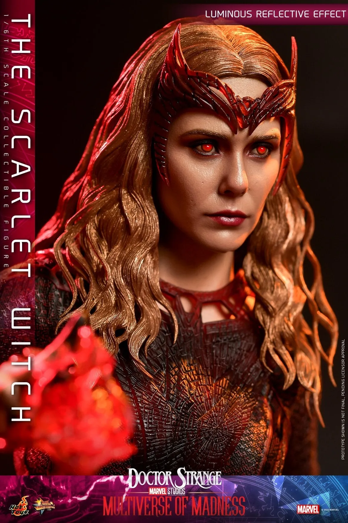 Hot Toys - MMS652 - Doctor Strange in the Multiverse of Madness - 1/6th scale The Scarlet Witch Collectible Figure