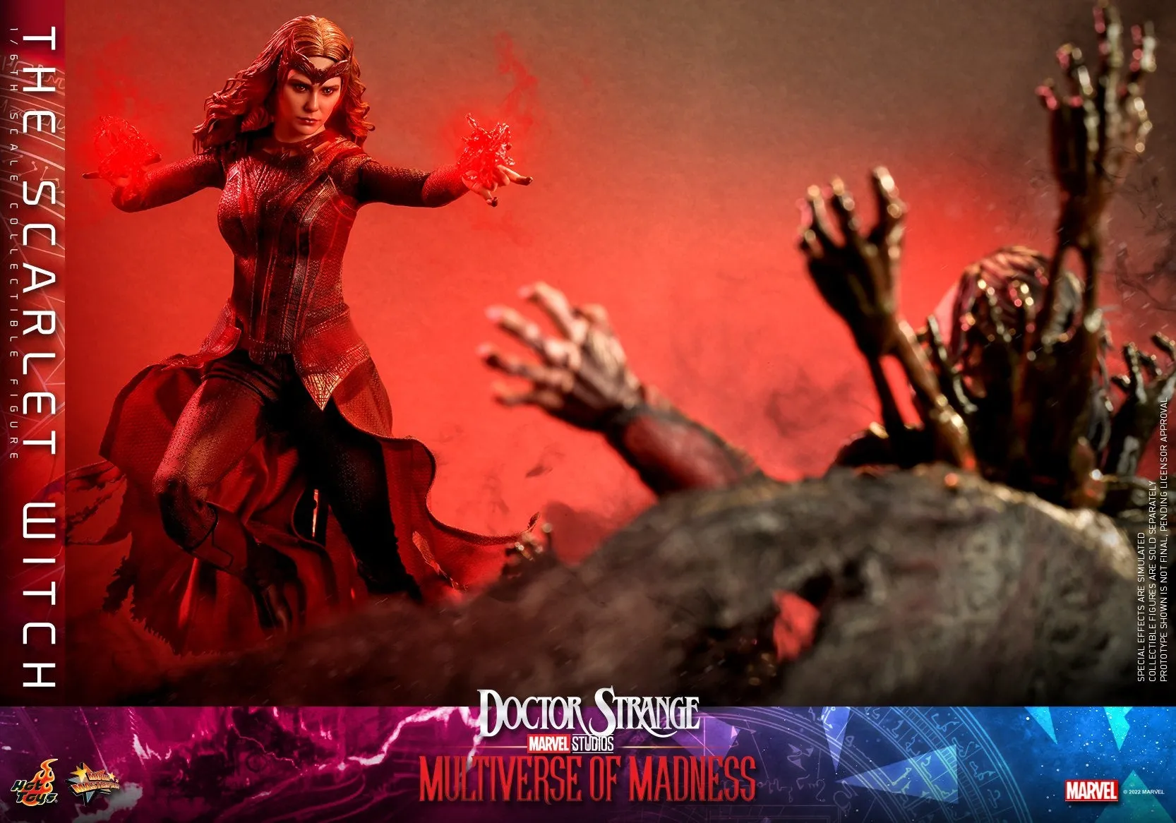 Hot Toys - MMS652 - Doctor Strange in the Multiverse of Madness - 1/6th scale The Scarlet Witch Collectible Figure