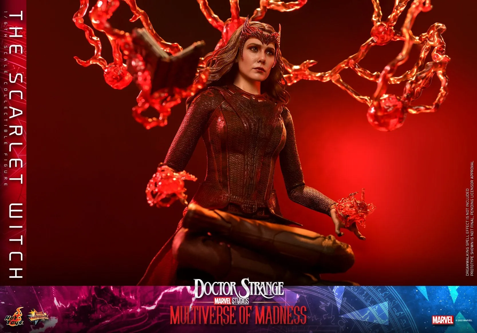 Hot Toys - MMS652 - Doctor Strange in the Multiverse of Madness - 1/6th scale The Scarlet Witch Collectible Figure