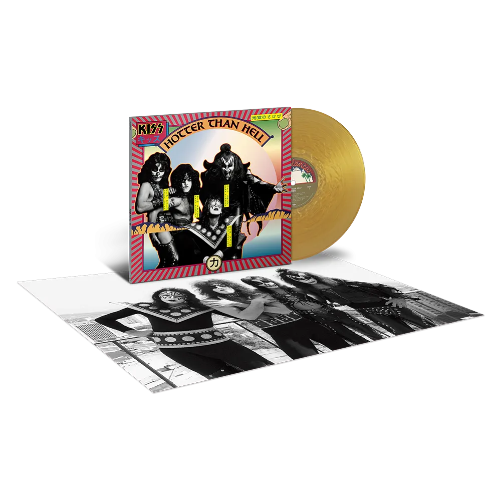 Hotter Than Hell 50th Anniversary Premium Color Vinyl (Limited Edition)   Hotter Than Hell 50th Anniversary Long Sleeve