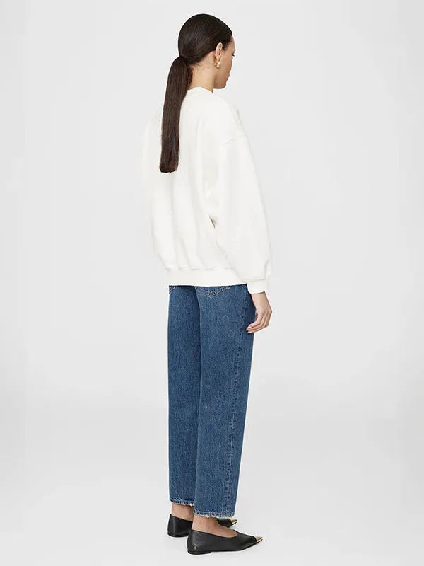 Jaci Sweatshirt Monogram in Ivory