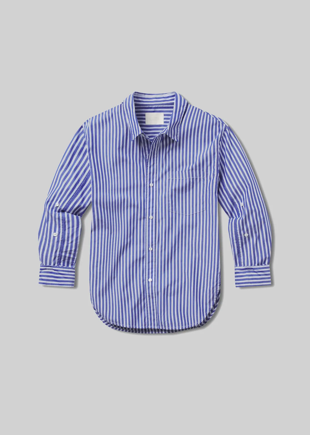 Kayla Shirt in Navy Mesa Stripe