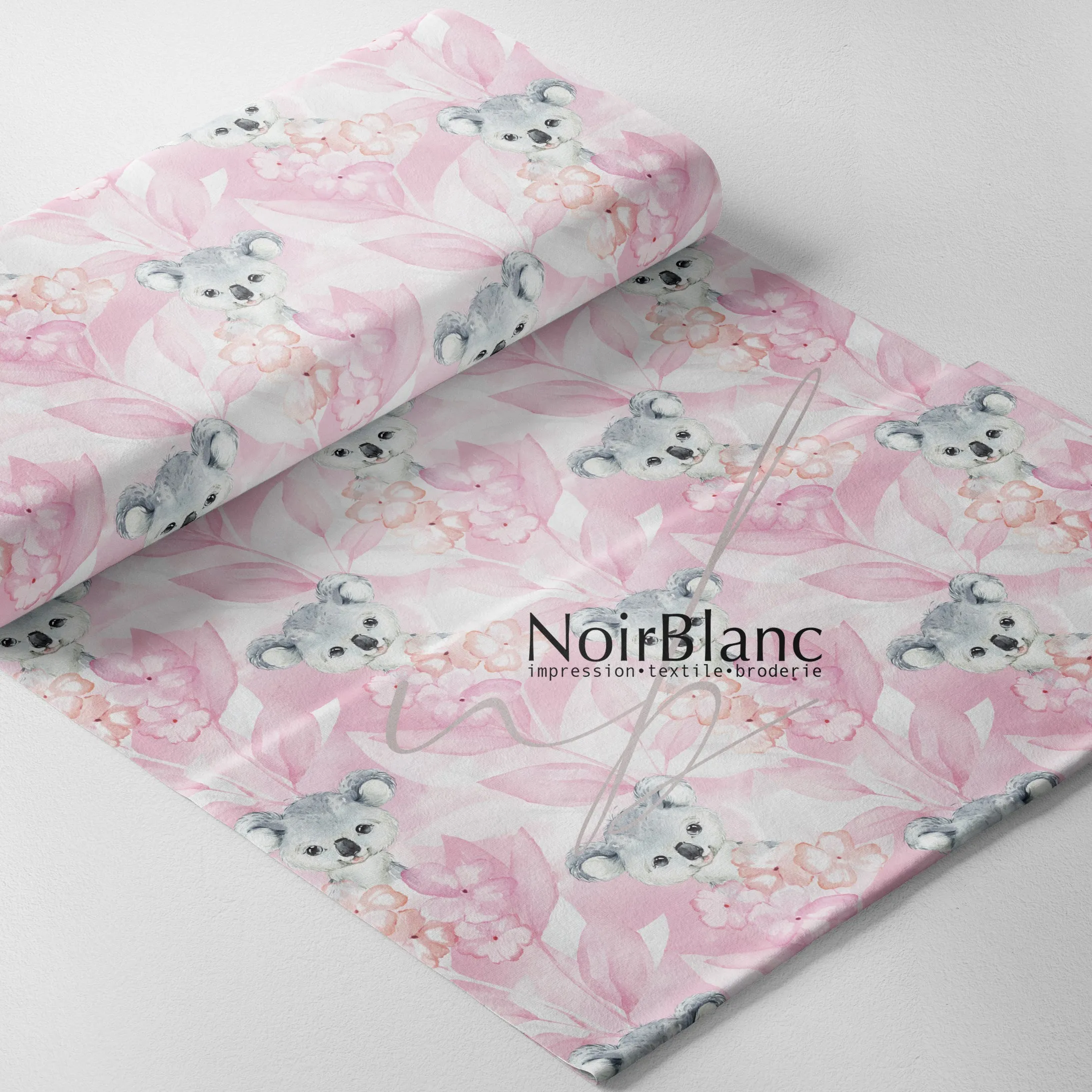 Koala Feuille et Fleurs