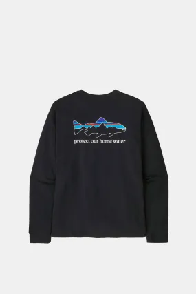 Long-Sleeved Home Water Trout Responsibili-Tee