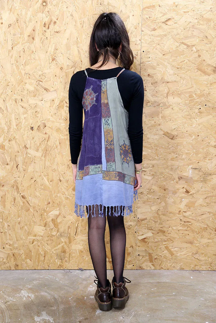 LOOT LABEL Tasselled 90s Strappy Dress