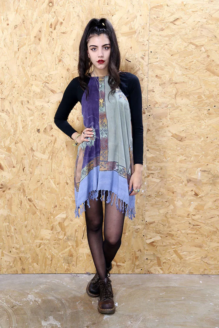 LOOT LABEL Tasselled 90s Strappy Dress
