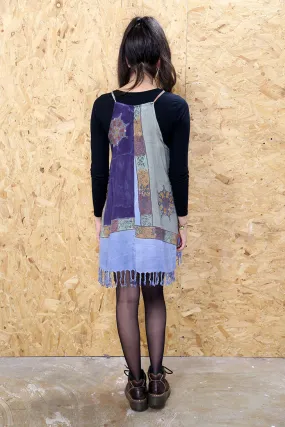 LOOT LABEL Tasselled 90s Strappy Dress