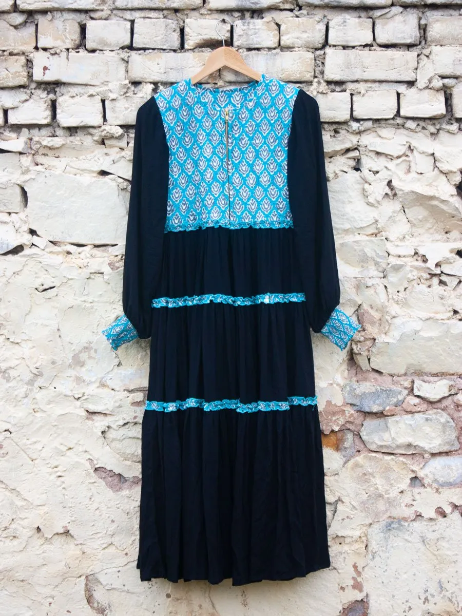 Mahtab Quilted Anarkali Jacket Dress
