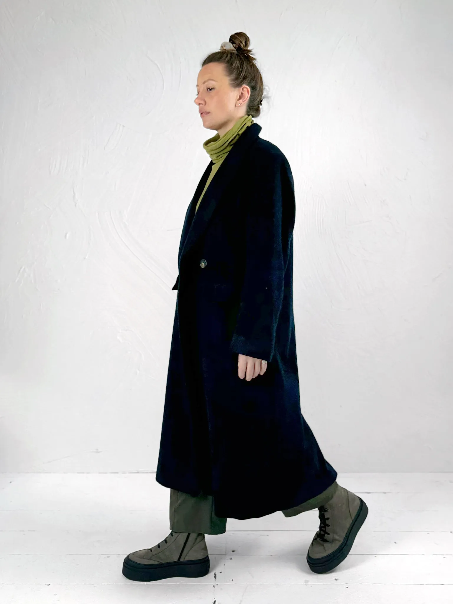 Marno Double Breasted Woollen Coat