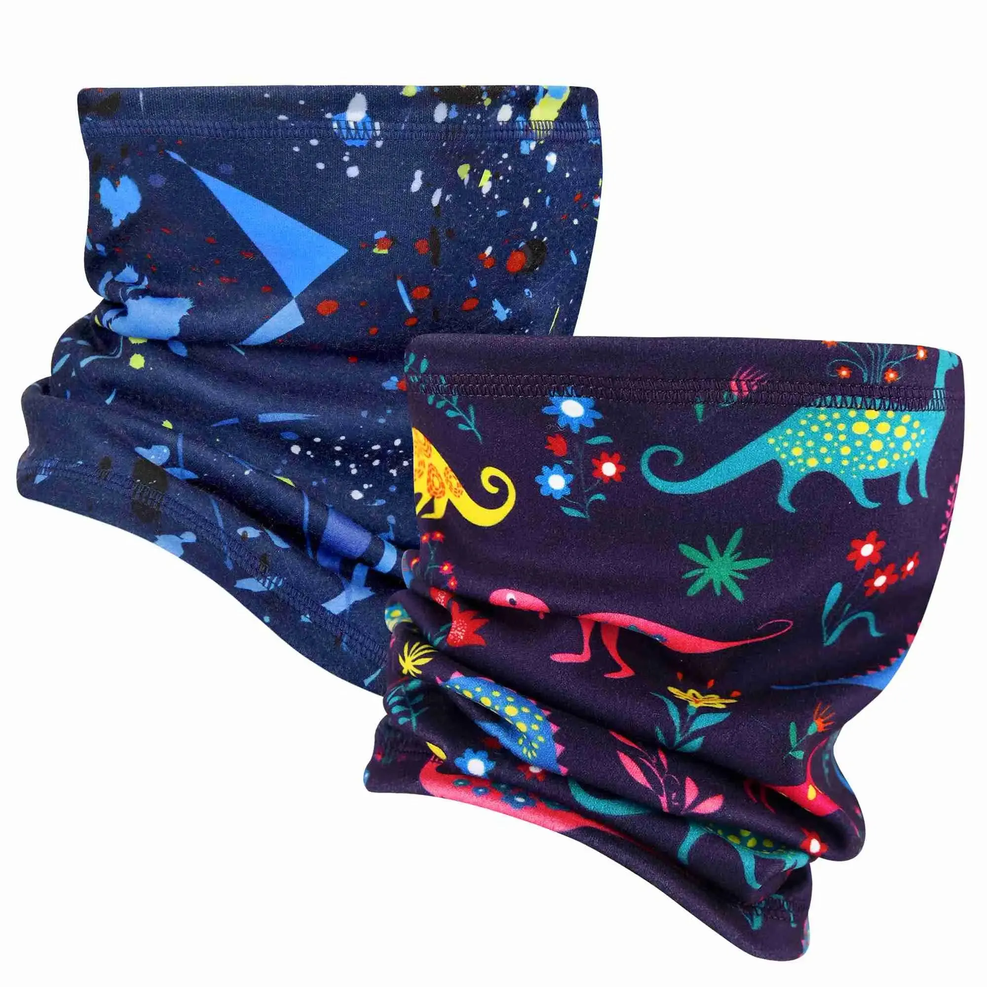 MCTi Kids Fleece Neck Gaiter Warmer-2 pack