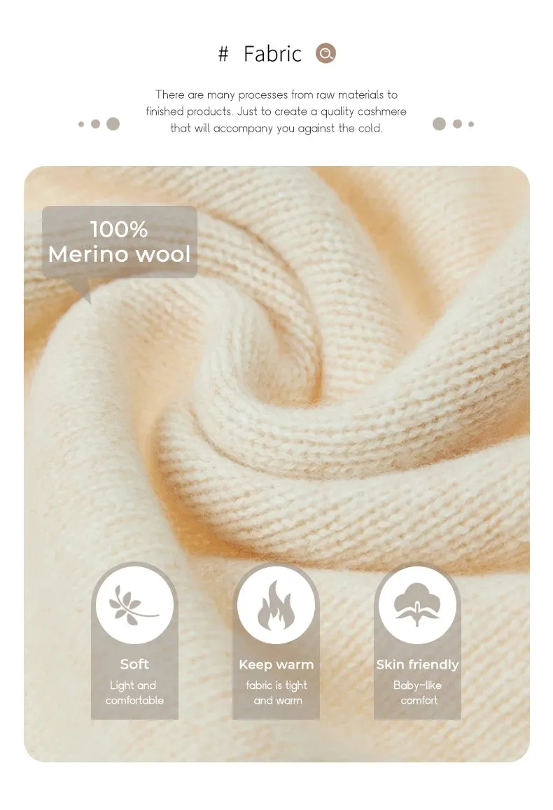 Merino Wool Cardigan Sweater