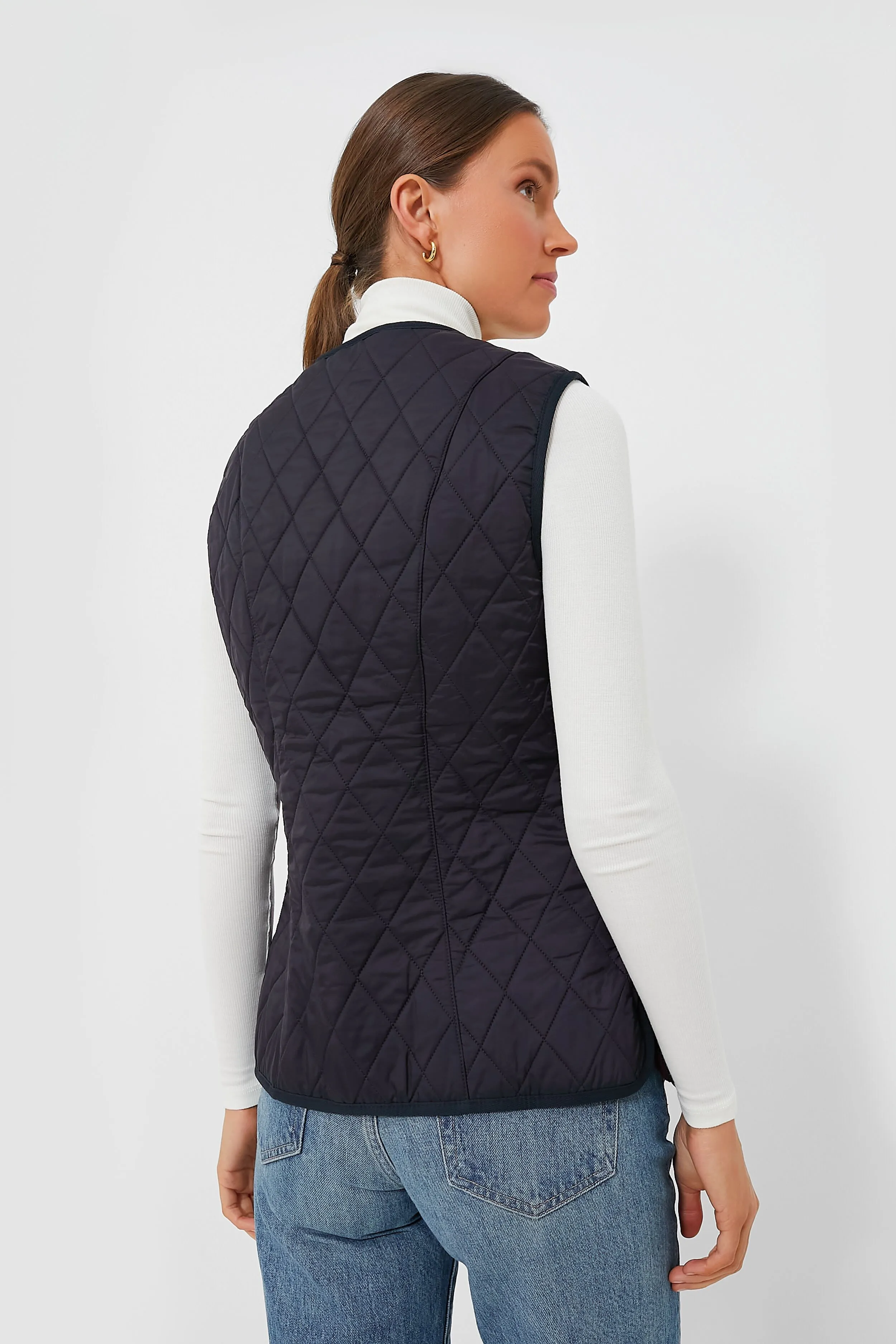 Navy Fleece Betty Liner