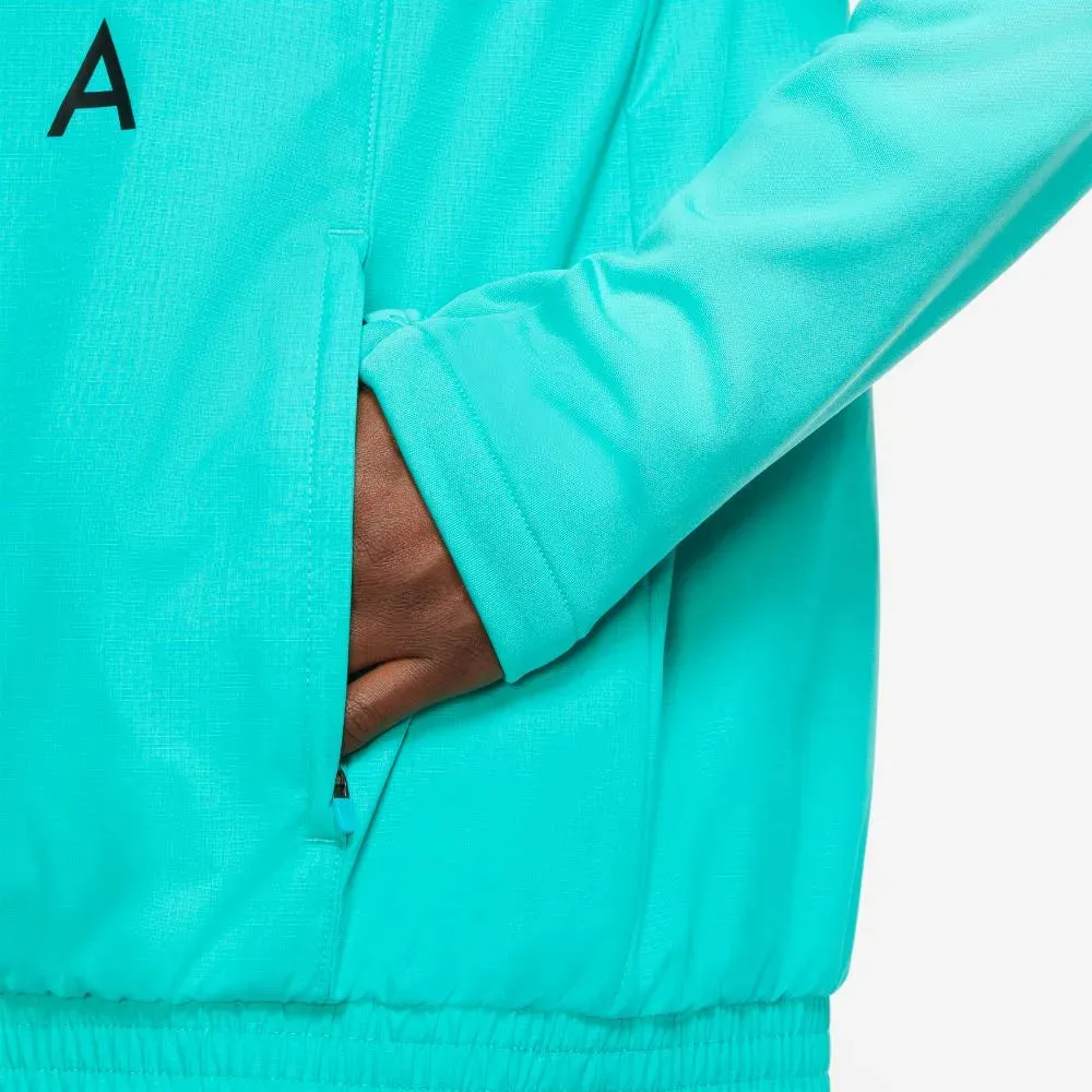 Nike 2020-21 Barcelona Half-Zip Track Jacket - Teal