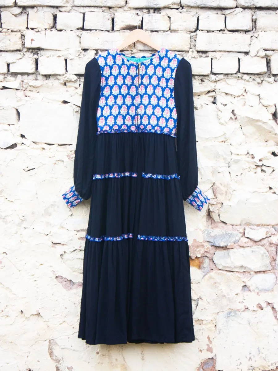 Noor Quilted Anarkali Jacket Dress