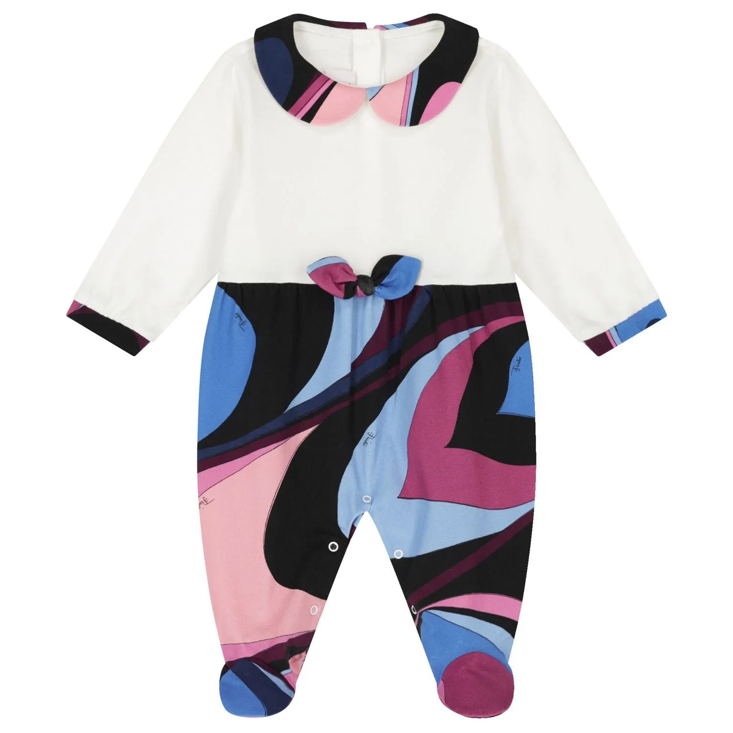 Onde Print Babysuit Set