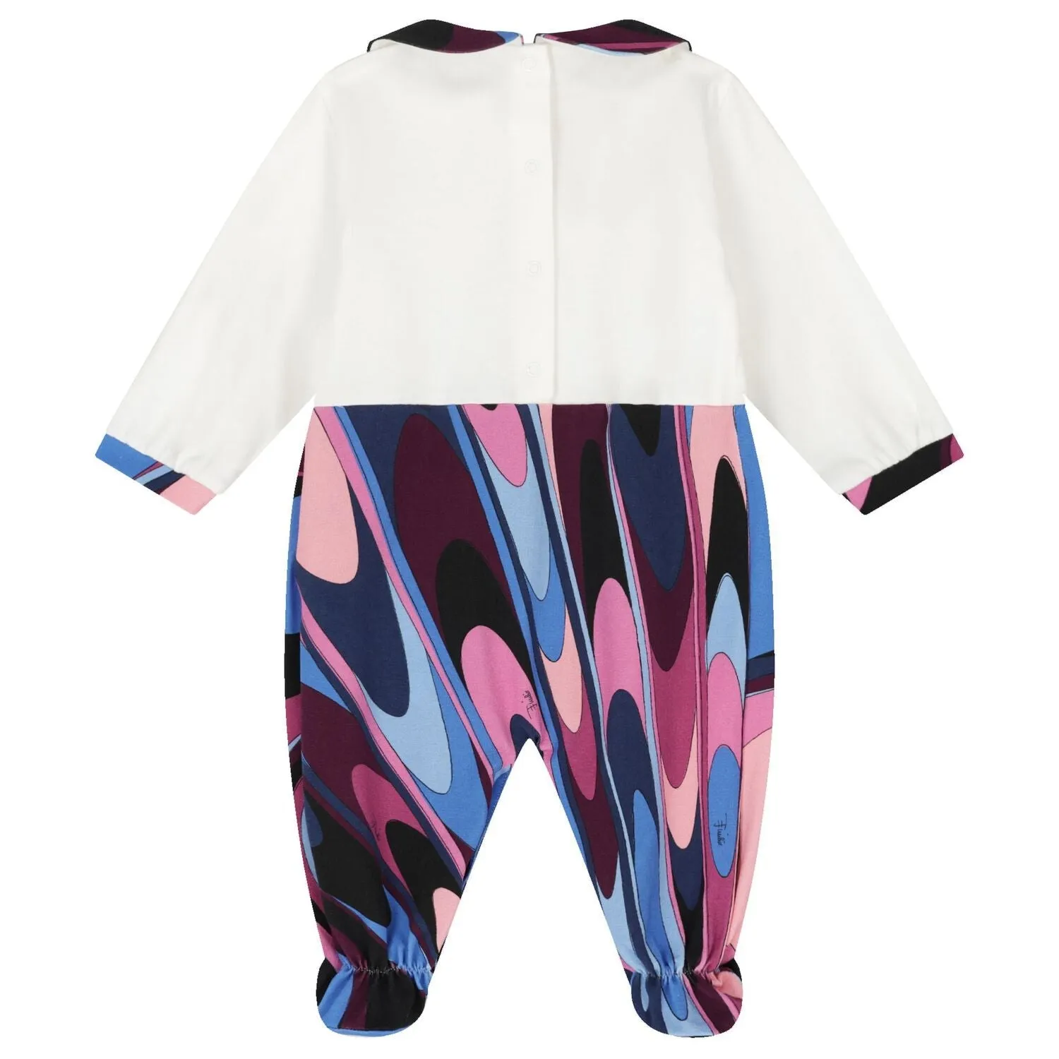 Onde Print Babysuit Set